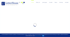 Desktop Screenshot of letterhouse.de