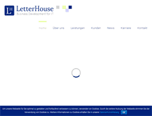 Tablet Screenshot of letterhouse.de